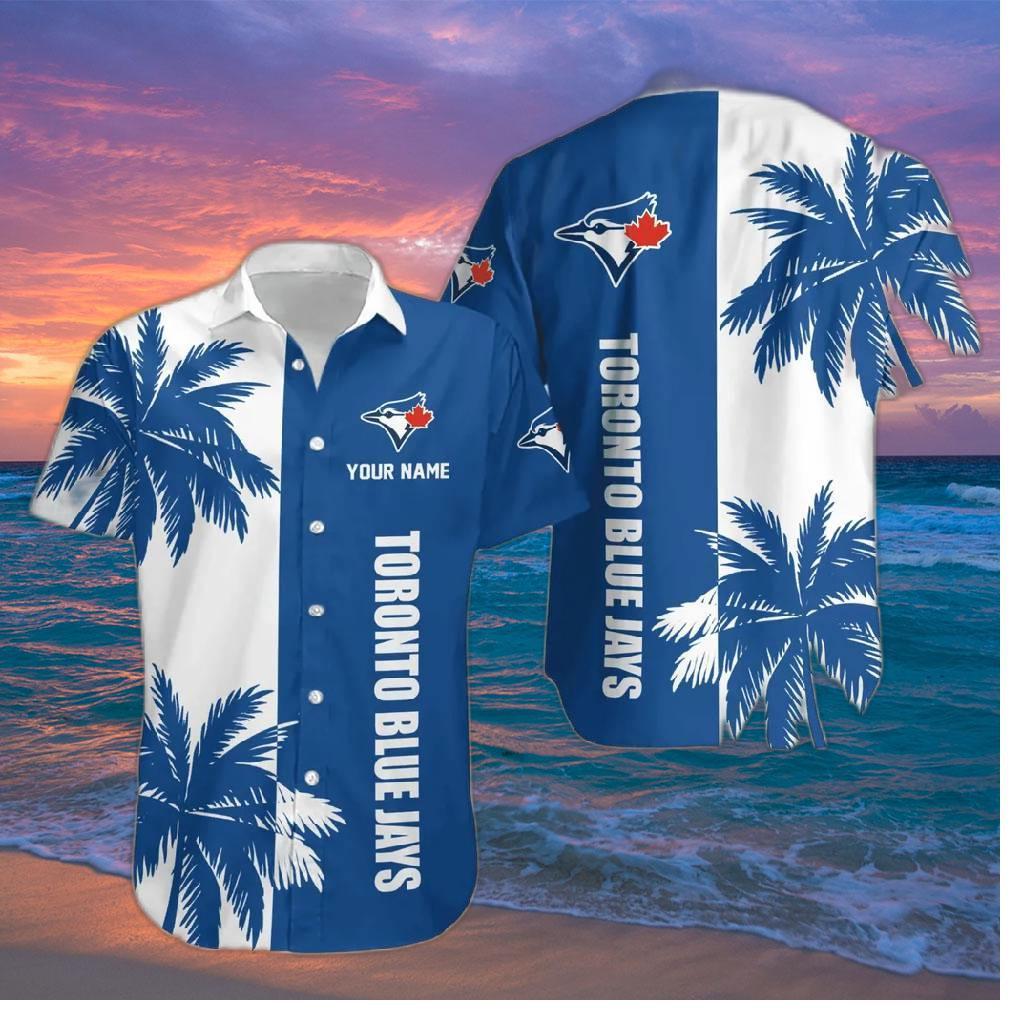Toronto Blue Jays Tropical Breeze Hawaiian Shirt