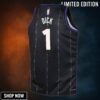 Toronto Raptors Nike City Edition Swingman Jersey - Black Grady Dick Youth