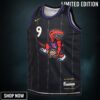 Toronto Raptors Nike City Edition Swingman Jersey - Black Rj Barrett Youth