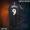 Toronto Raptors Nike City Edition Swingman Jersey - Black Rj Barrett Youth