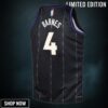 Toronto Raptors Nike City Edition Swingman Jersey - Black Scottie Barnes Youth