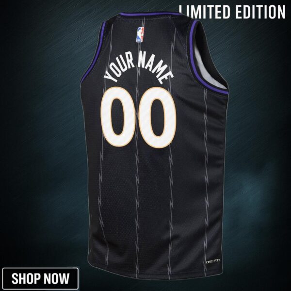Toronto Raptors Nike City Edition Swingman Jersey - Custom Youth