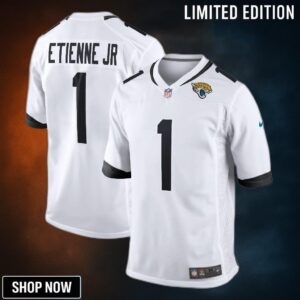 Travis Etienne Jr. Jacksonville Jaguars Game Player Jersey - White Nfl