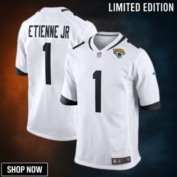 Travis Etienne Jr. Jacksonville Jaguars Game Player Jersey - White Nfl