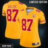Travis Kelce Kansas City Chiefs Womens Inverted Legend Jersey - Gold Nfl