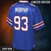 Trent Murphy Buffalo Bills Nfl Pro Line Youth Player Jersey - Royal