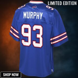 Trent Murphy Buffalo Bills Nfl Pro Line Youth Player Jersey - Royal