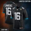 Trevor Lawrence Jacksonville Jaguars Alternate Game Jersey - Black Nfl