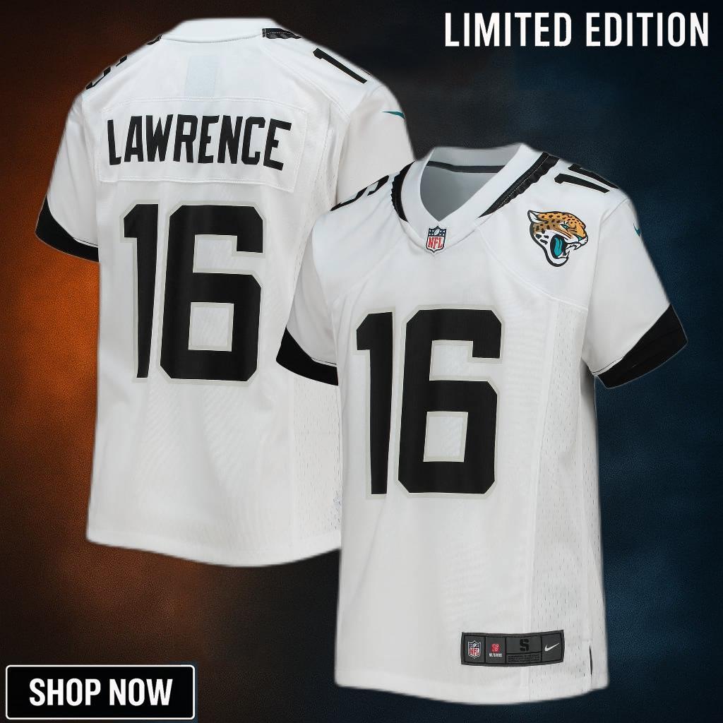 Trevor Lawrence Jacksonville Jaguars Game Jersey - White Nfl