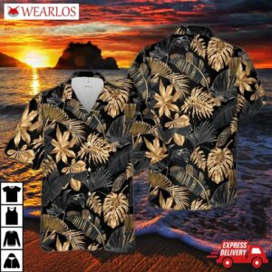 Tropical Leaves Hawaiian Shirt