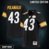Troy Polamalu Pittsburgh Steelers Mitchell And Ness Womens Legacy Replica Team Jersey Black Nfl