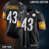 Troy Polamalu Pittsburgh Steelers Nike Game Retired Player Jersey - Black