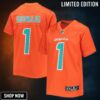 Tua Tagovailoa Miami Dolphins Inverted Team Game Jersey - Orange Nfl