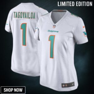 Tua Tagovailoa Miami Dolphins Women's Game Jersey - White