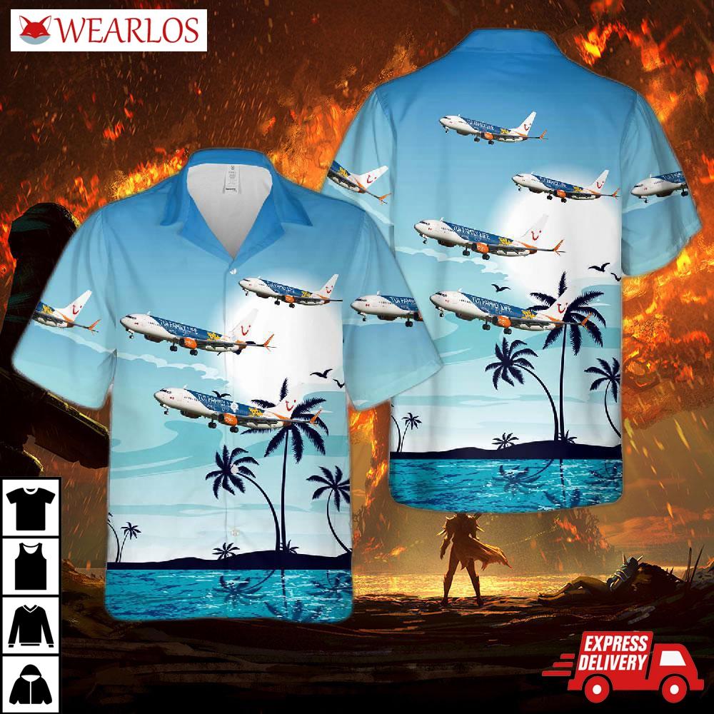 Tui (sunwing Airlines) Boeing 737-8hx Hawaiian Shirt