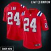Ty Law New England Patriots Retired Player Alternate Game Jersey - Red Nfl