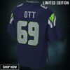 Tyler Ott Seattle Seahawks Nfl Pro Line Player Jersey - College Navy
