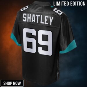 Tyler Shatley Jacksonville Jaguars Nfl Pro Line Team Player Jersey - Black