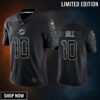 Tyreek Hill 10 Miami Dolphins Black Reflective Limited Jersey - Men
