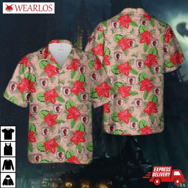 U.s. Air Force Civil Engineer Red Horse Hawaiian Shirt