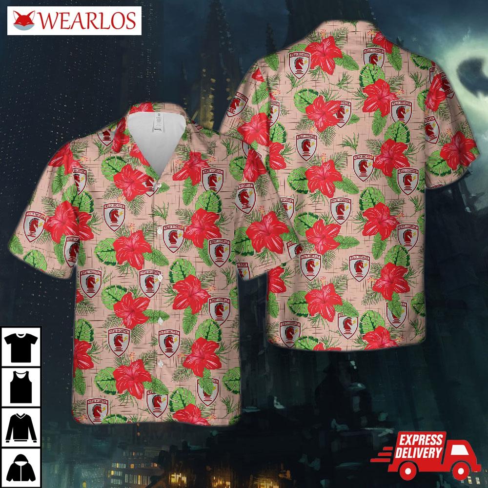 U.s. Air Force Civil Engineer Red Horse Hawaiian Shirt