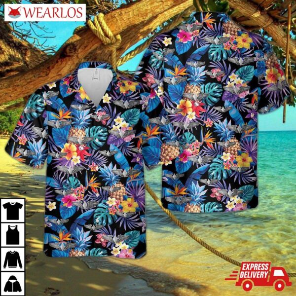 U.s. Army Air Corps/air Force Women Airforce Service Pilots Badge (wasp) In Wwii Hawaiian Shirt