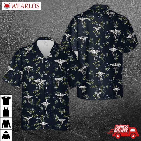U.s. Army Medical Service Corps Hawaiian Shirt
