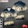 U.s. Army Paratroopers Jump Out The Back Of A Ch-47 Chinook Helicopter Hawaiian Shirt