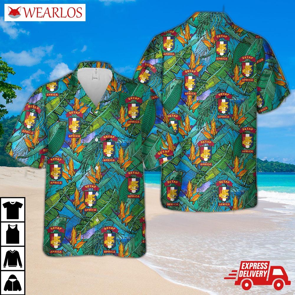 U.s. Army Southern European Task Force, Africa Hawaiian Shirt