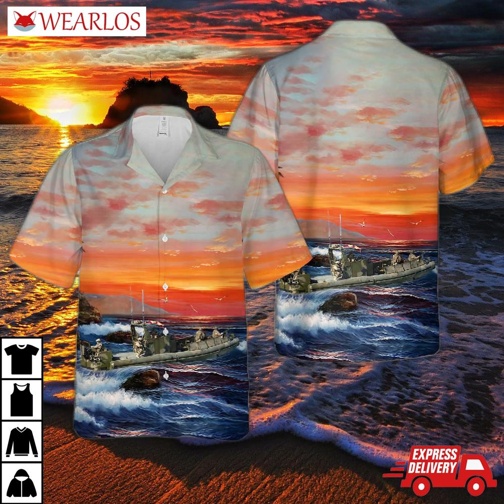 U.s. Navy Riverine Squadron 2 Patrols Hawaiian Shirt