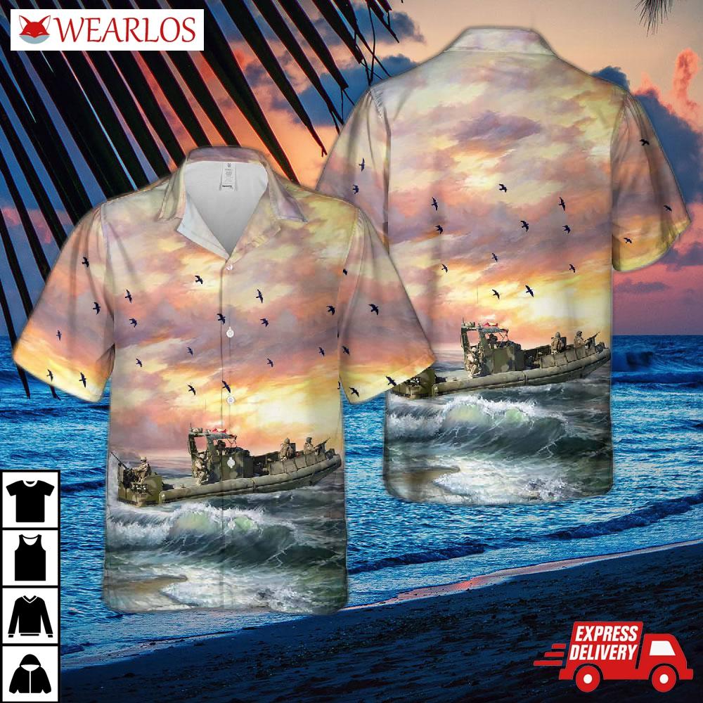 U.s. Navy Riverine Squadron 2 Patrols Hawaiian Shirt
