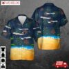 United Airlines Fleet 4th Of July Hawaiian Shirt