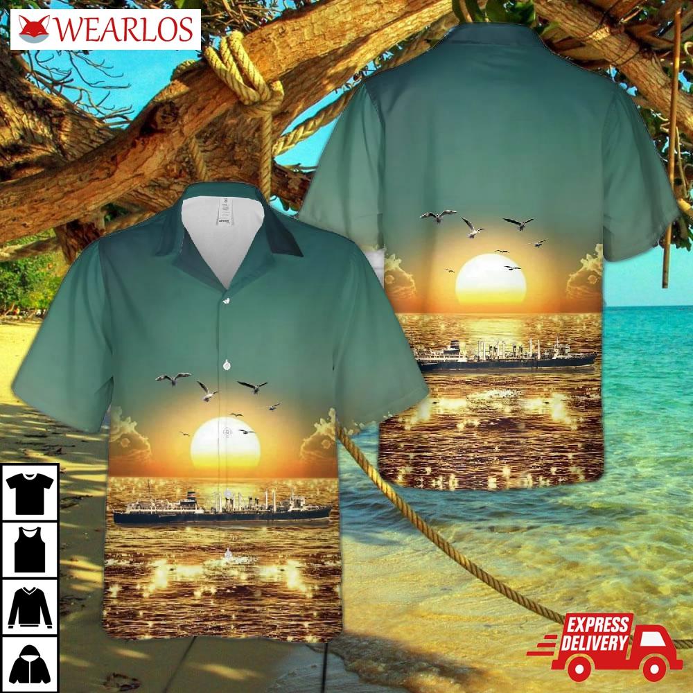 United States Army Corps Of Engineers Usav Essayons (1949 Ship) Hawaiian Shirt