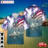 United States Coast Guard High Endurance Cutter Uscgc Hamilton (whec-715), 4th Of July Hawaiian Shirt