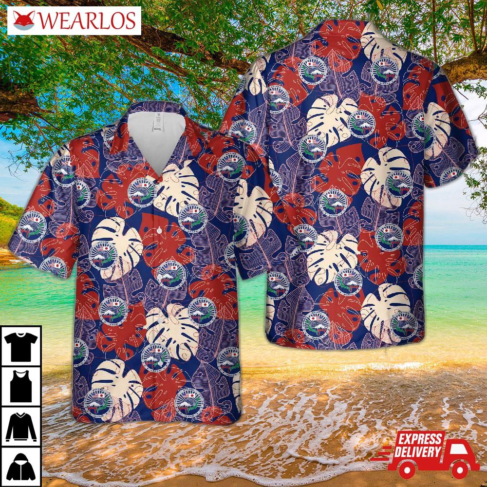 United States Forces Japan (usfj) Hawaiian Shirt