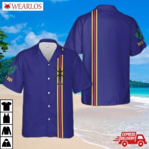 Us Air Force 301st Rescue Squadron Helicopter Hawaiian Shirt