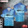 Us Air Force 38th Rescue Squadron Sikorsky Hh-60g Pave Hawk Hawaiian Shirt