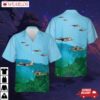 Us Air Force 40th Helicopter Squadron Lockheed Hc-130p Hercules Refueling A Sikorsky Hh-53b Super Jolly Green Giant Hawaiian Shirt