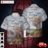 Us Air Force 525th Fighter Squadron F-22 Raptor 10-4195 Hawaiian Shirt