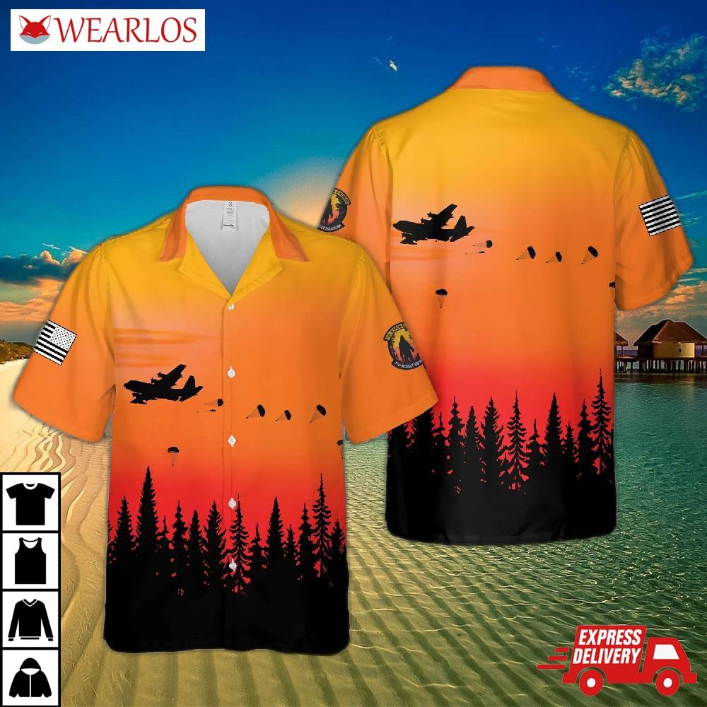 Us Air Force 71st Rescue Squadron Hawaiian Shirt