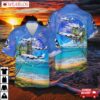 Us Air Force 97th Intelligence Squadron Boeing Rc-135v Rivet Joint Hawaiian Shirt