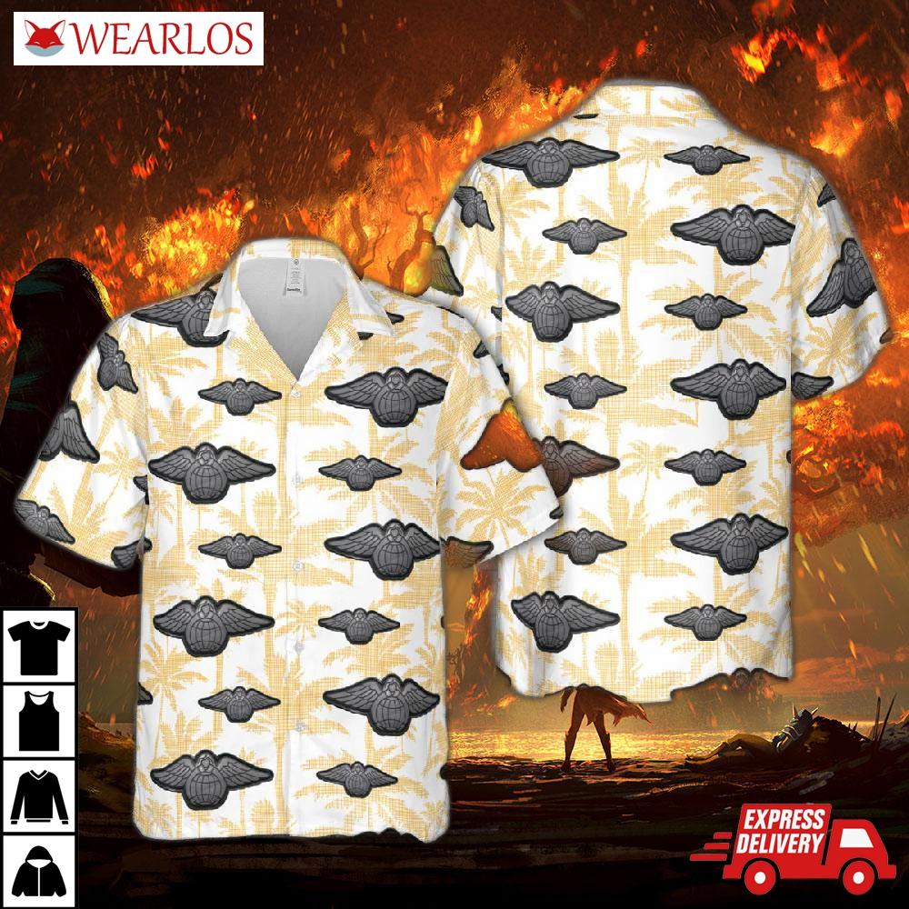 Us Air Force Angel Of Mercy Rescue Wings Hawaiian Shirt