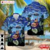 Us Air Force Bell Uh-1n Twin Huey 1st Helicopter Squadron Hawaiian Shirt