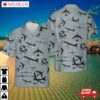 Us Air Force Boeing B-52 Stratofortress Aircraft Silhouettes Hawaiian Shirt