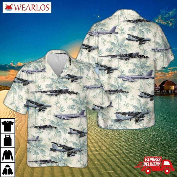 Us Air Force Boeing B-52 Stratofortress Hawaiian Shirt