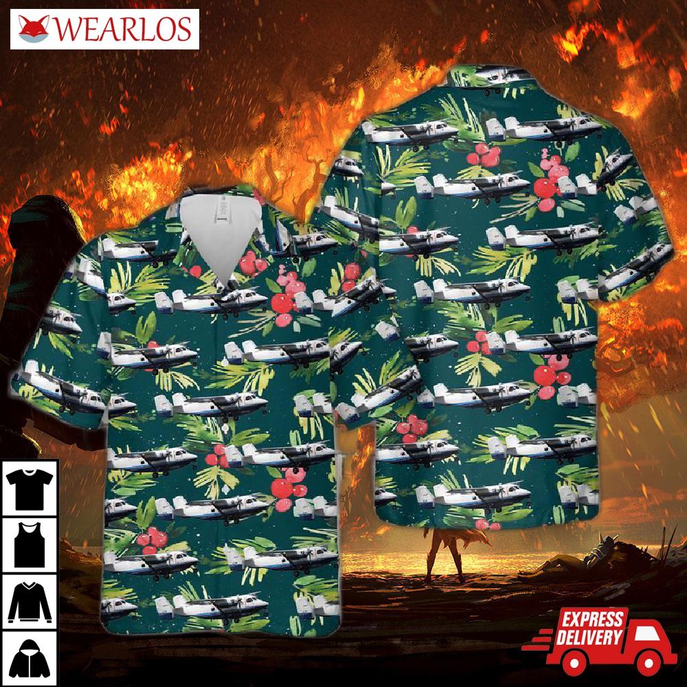 Us Air Force C-145a Skytruck Light Twin-engine Aircraft Hawaiian Shirt