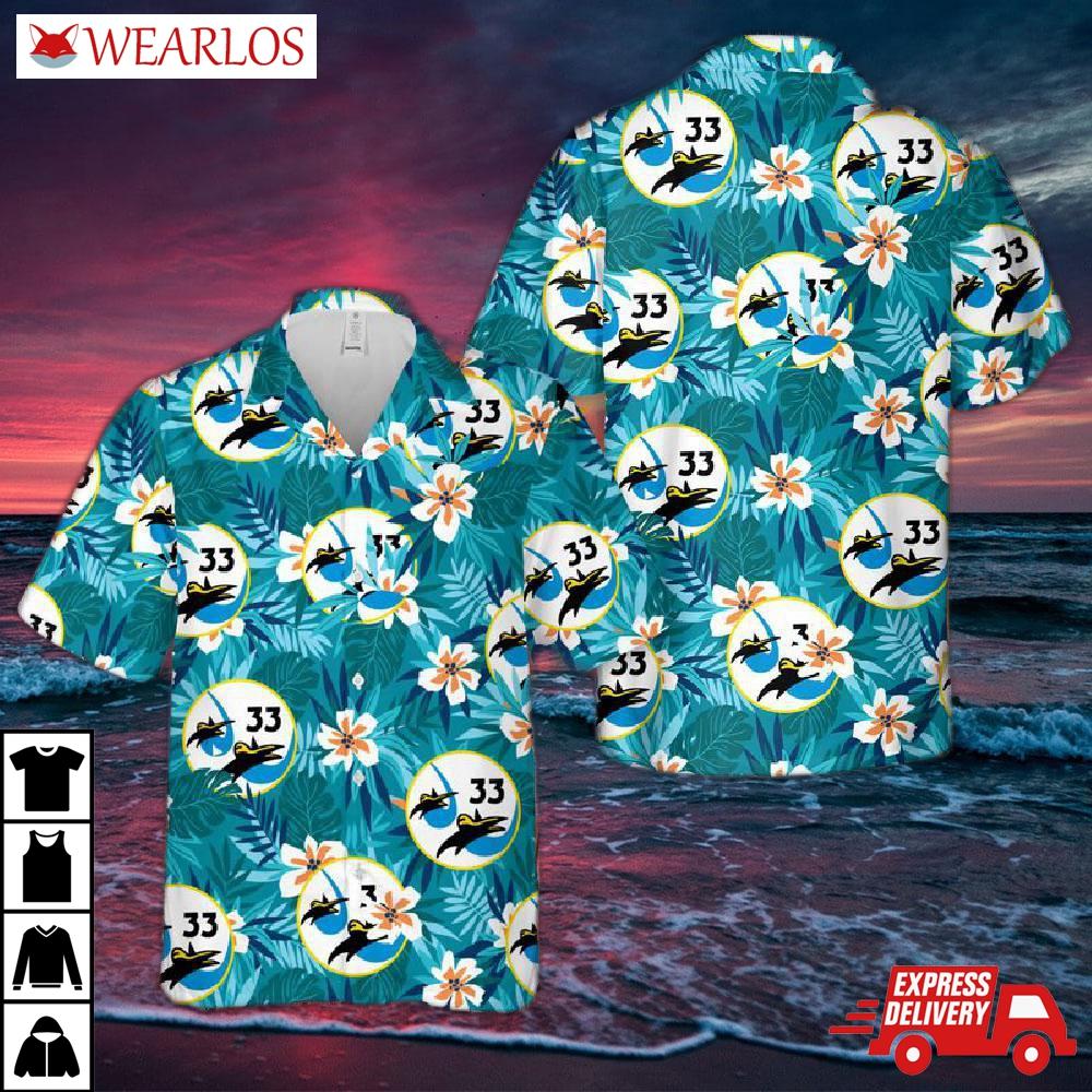 Us Air Force Cadet Wing Squadron 33 King Ratz Hawaiian Shirt
