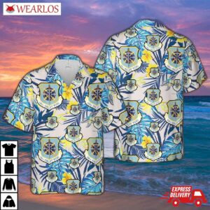 Us Air Force California National Guard, 146th Airlift Wing Hollywood Guard Hawaiian Shirt