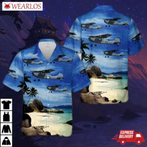 Us Air Force Cessna Bird Dog Hawaiian Shirt