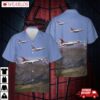 Us Air Force Colorado National Guard 140th Wing The "minutemen" F-16c Flying In Skies Above Southern Rocky Mountains Hawaiian Shirt
